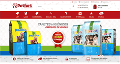 Desktop Screenshot of petfort.com.br